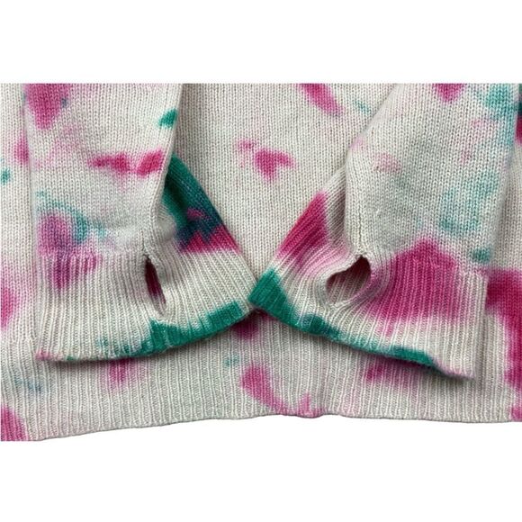 Zadig and Voltaire Markus Cashmere pink tie dye sweater - Picture 8 of 11